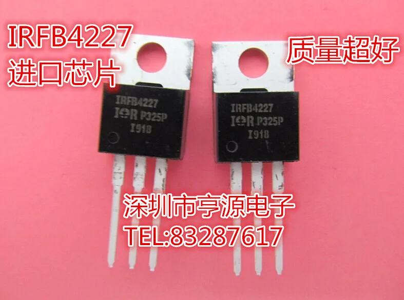 

Новый импортный чип MOS fet IRFB4227 IRFB4227PBF TO220 имеет низкую цену.