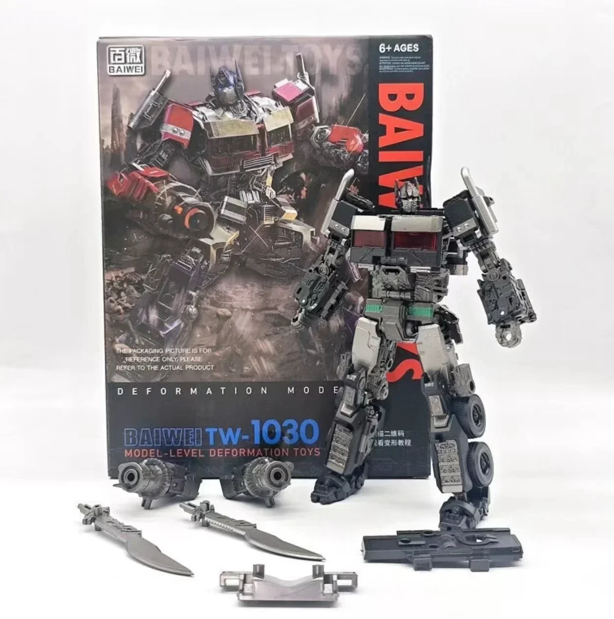 BAIWEI TW1030 трансформер стробоскопический командир рост зверей фильм 7 KO SS102