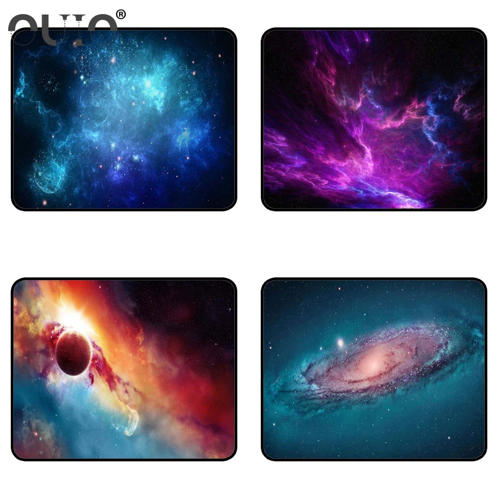 

Маленький коврик для мыши Galaxy, игровые аксессуары, Космический коврик для мыши через молочный путь, игровой коврик с клавиатурой, Настольны...