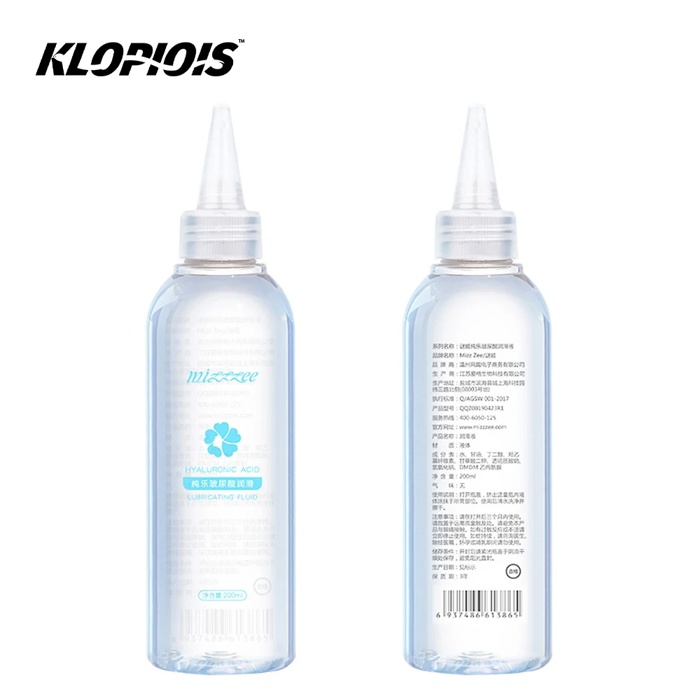 

Gay-Specific Lubricant Hyaluronic Acid Long-Lasting Lubricant Water-Based Ingredient Easy Clean Body Massage Oil Adult Products
