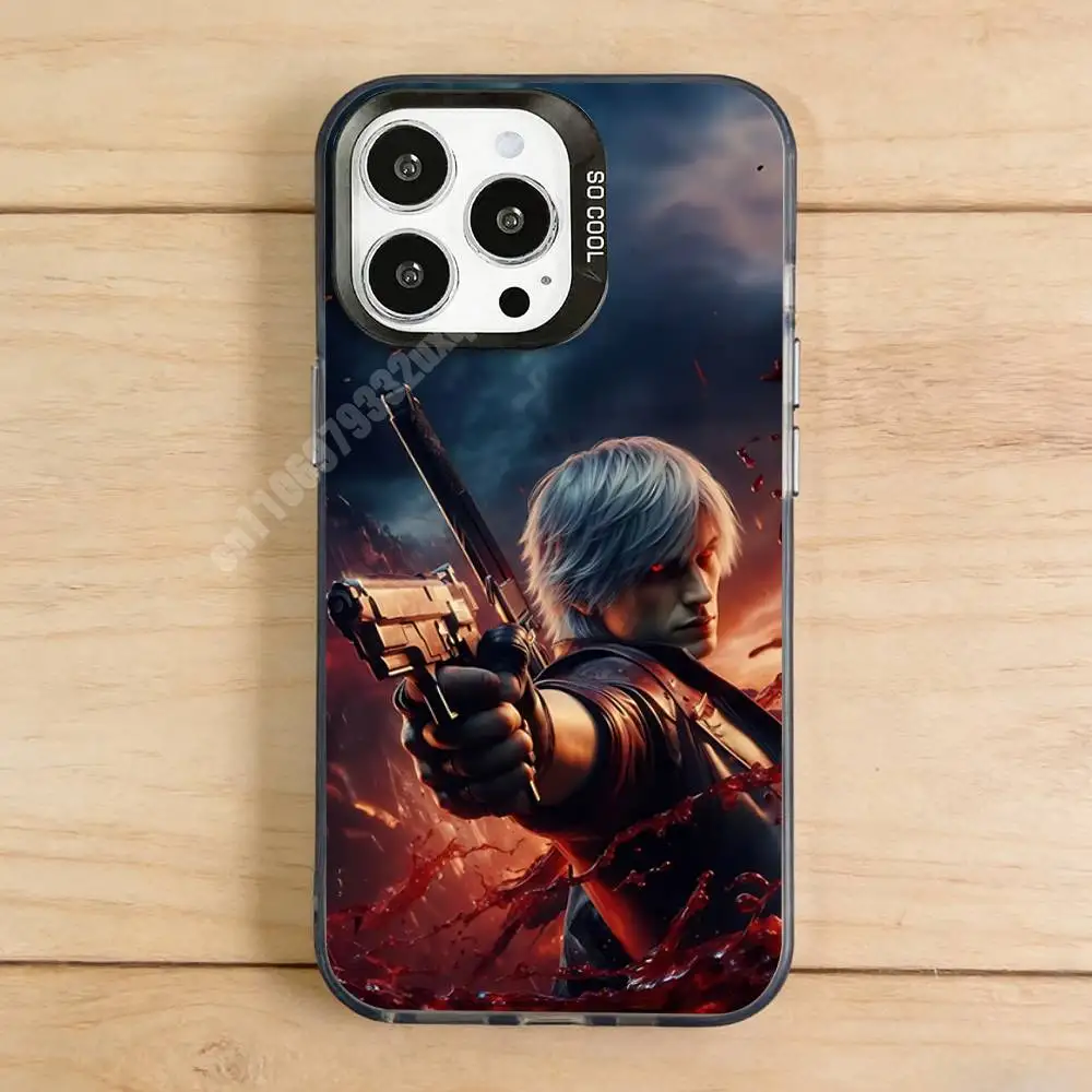 Фото Чехол для телефона Game D-Devil M-May C-Cry Dante для iPhone 17 16 Max Mini 15 14 13 Pro Plus 12 11 X XS Air, премиум-защита №3