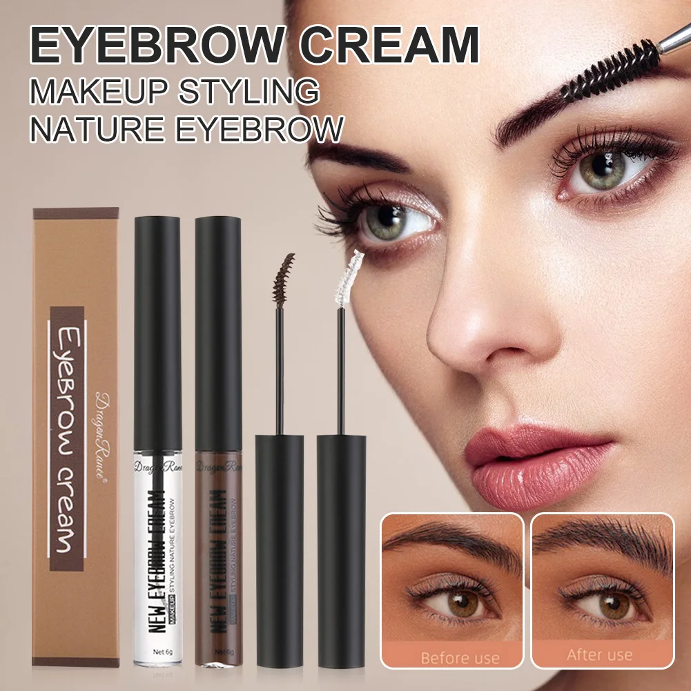 

Eyebrow Styling Gel Waterproof Long Lasting Eye Brow Tint Cream Eyebrow Enhancers Gel Transparent Brow Styling Tools Makeup