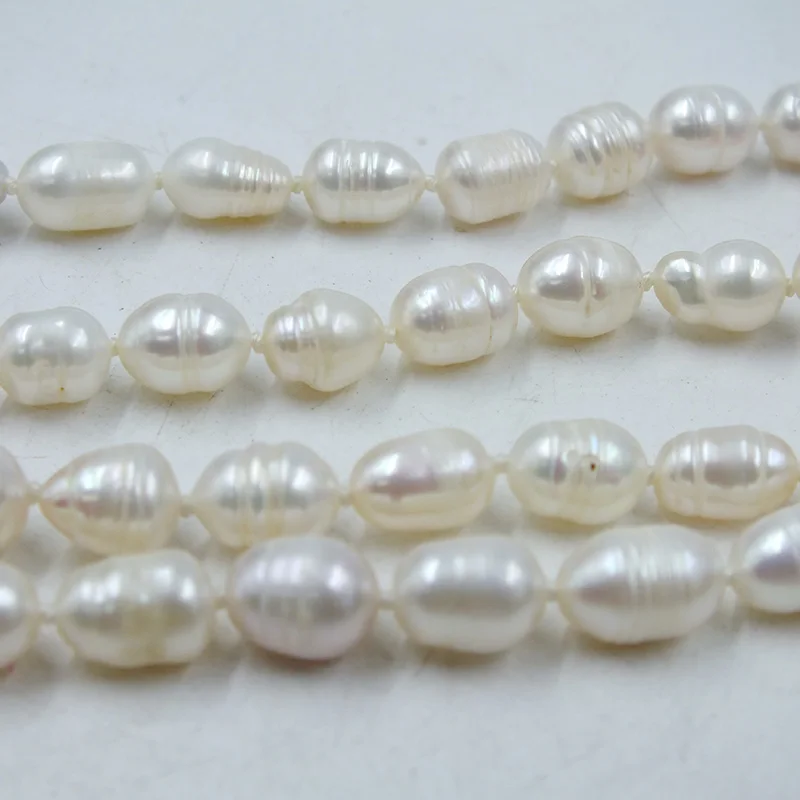 Натуральный культивированный белый жемчуг 7 мм/резная вручную ракушка. Женские