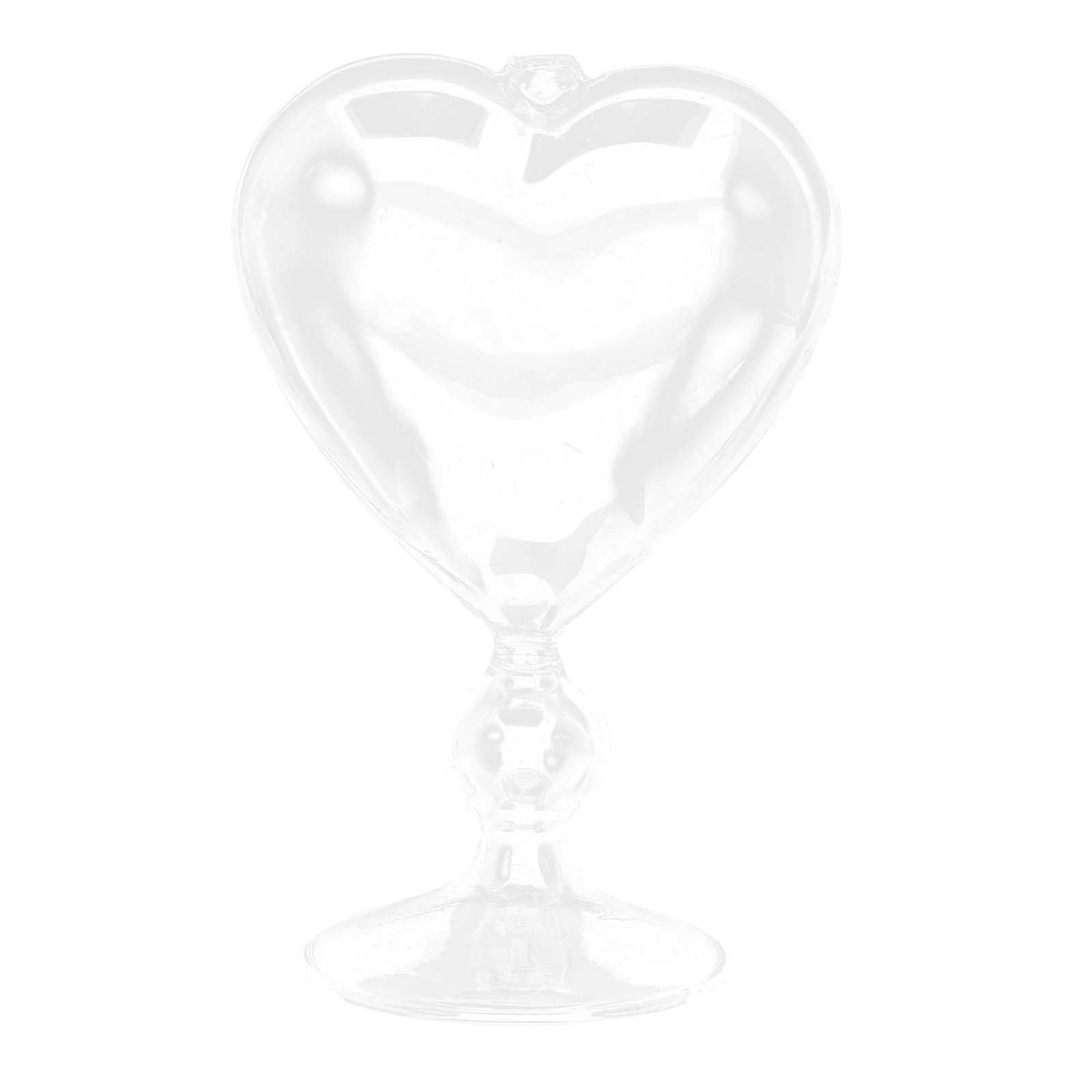 

Glass Oil Lamp Heart Shaped Kerosene Lamp Home Desktop Decor Wedding Gift