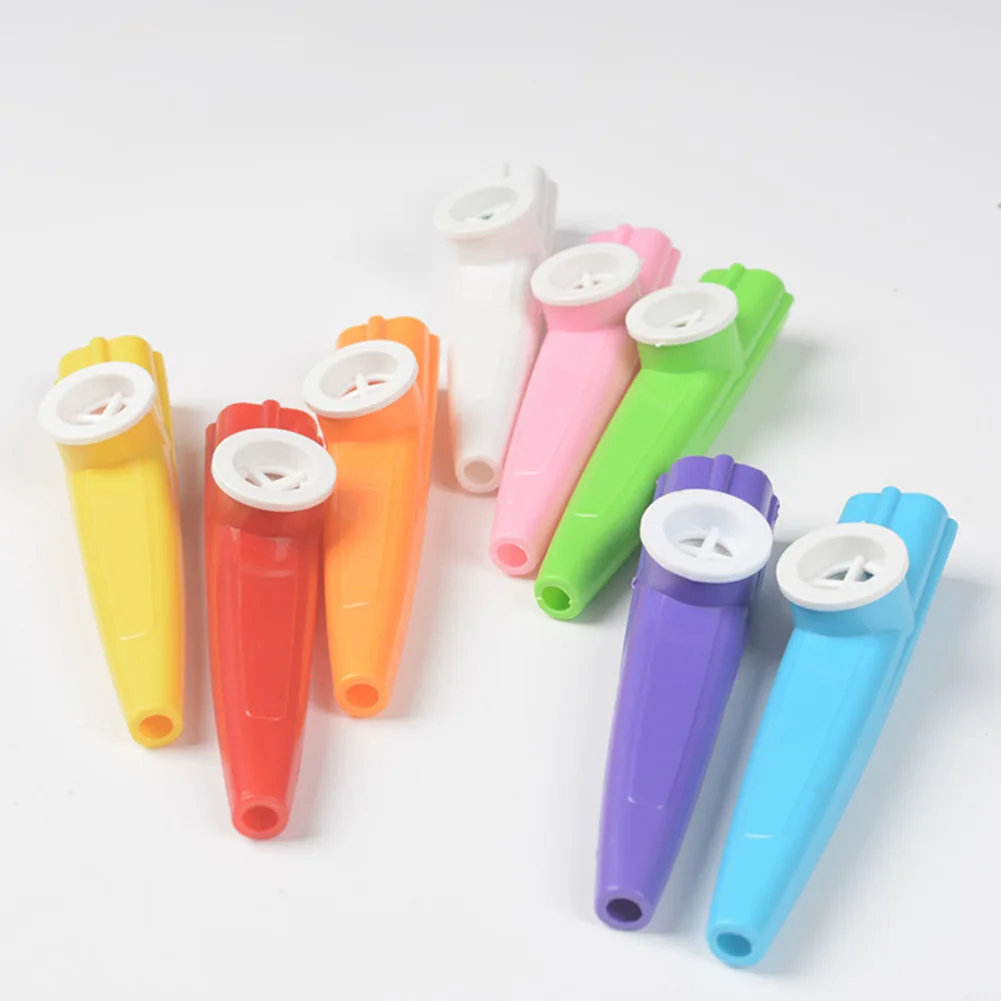 Plastic Kazoo Mouth Flute Beginner Musical Instrument Party Gift Professional Ukulele Piano Keyboard Guitar Partner Childs Gifts