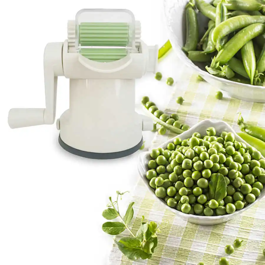 Hand Crank Pea Sheller Pea And Bean Peeler Peeling Machine For Kitchen Multifunctional Cooking Tool Utensil Kitchen Accessories