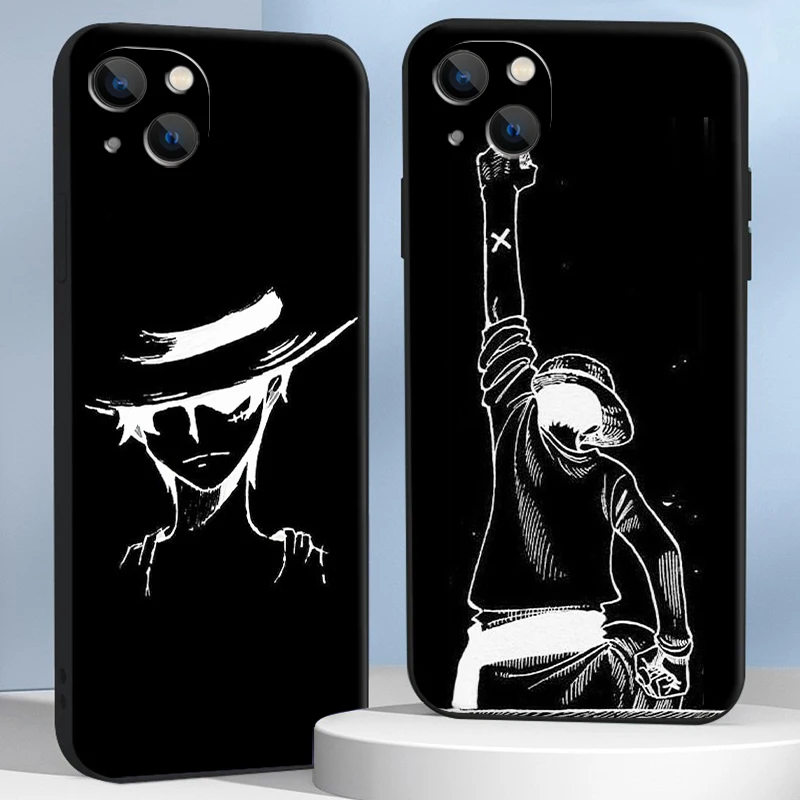 

ONE PIECE Anime Phone Cases For iPhone 11 Pro 12 13 MAX 6 6S 7 8 Plus XS 12 13 Mini X XR SE 2020 New Silicone Back Cover Fanda