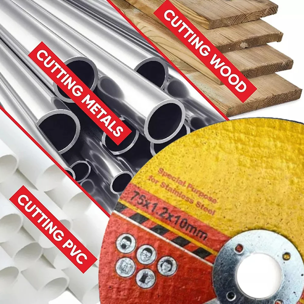 

Good Quality Saw Blade Grinding Wheel 5pcs 75mm Cutting Disc Cutting Tool For Angle Grinder Grinder Accessories