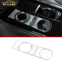 for jaguar xf xj 2008 2019 stainless steel car shift button frame decorative sticker trim auto interior modeling accessories