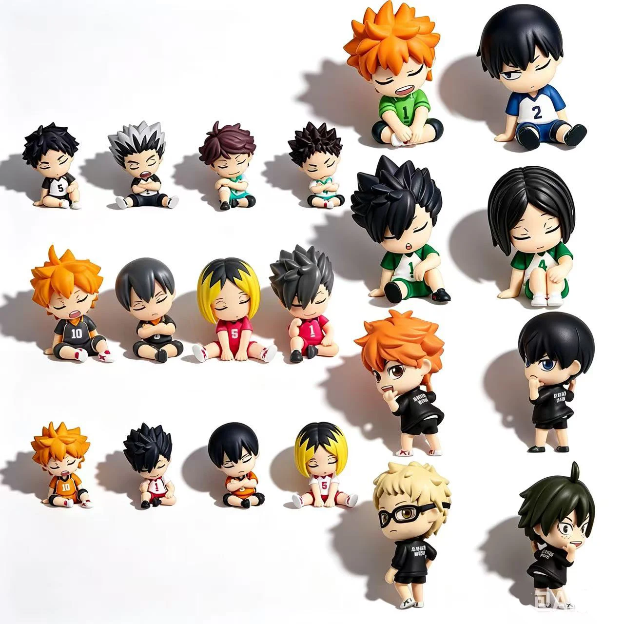 Фото Оригинальная фигурка Haikyuu Sleep Style: Иваизуми Хадзиме, Акаши Кэйджи, Оикава Тоору, Котаро Бокуто, игрушка-гача №2