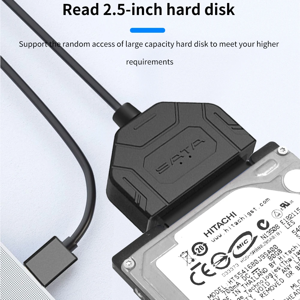 Внешний жесткий диск-ридер TISHRIC 2 5 дюйма 10 ТБ HDD SSD