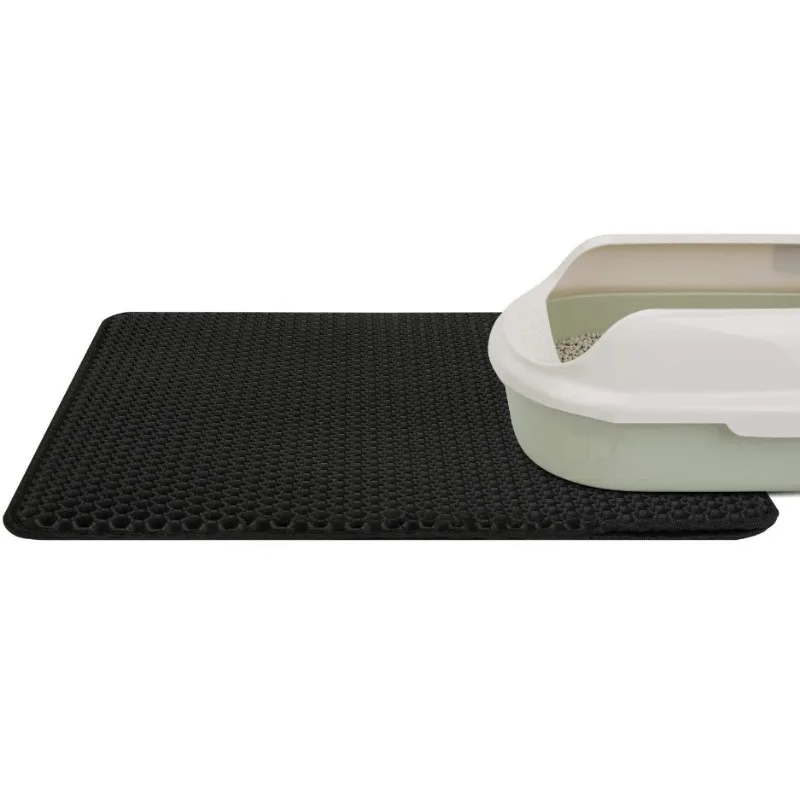 Wodoodporny kot domowy ściółka dwuwarstwowa Pet kuweta mata antypoślizgowa piasek kot Pad zmywalny mata na łóżko czyste produkty Pad 3 Wodoodporny kot domowy ściółka dwuwarstwowa Pet kuweta mata antypoślizgowa piasek kot Pad zmywalny mata na łóżko czyste produkty Pad 3