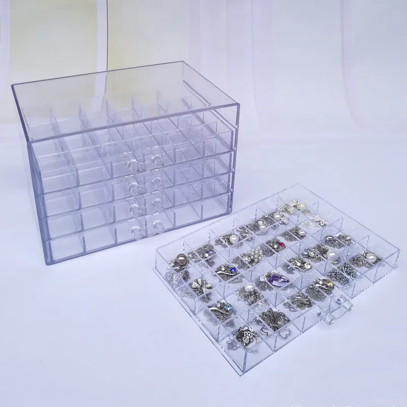 Цена Органайзер для ногтей Декоративный пластиковый, 120 отделений