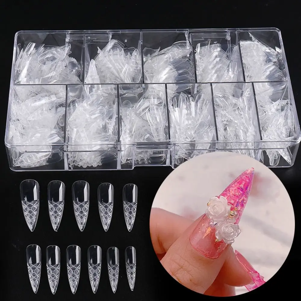 

Special-shaped Seamless Manicures Tool Full Coverage Fake Nails Full Sticker False Nails Nails Tips