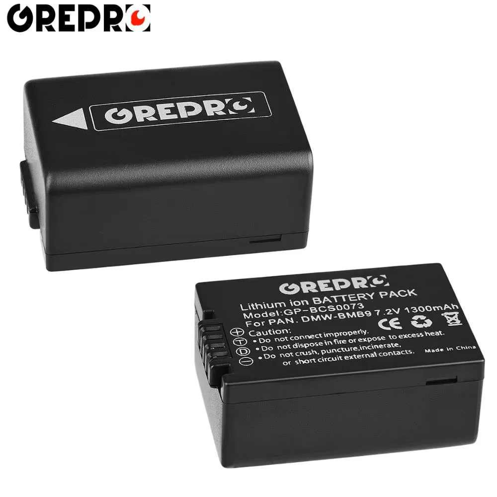 DMW-BMB9E DMW-BMB9 Аккумулятор и зарядное устройство для Panasonic Lumix DC-FZ82 DMC-FZ72 DMC-FZ62 DMC-FZ150