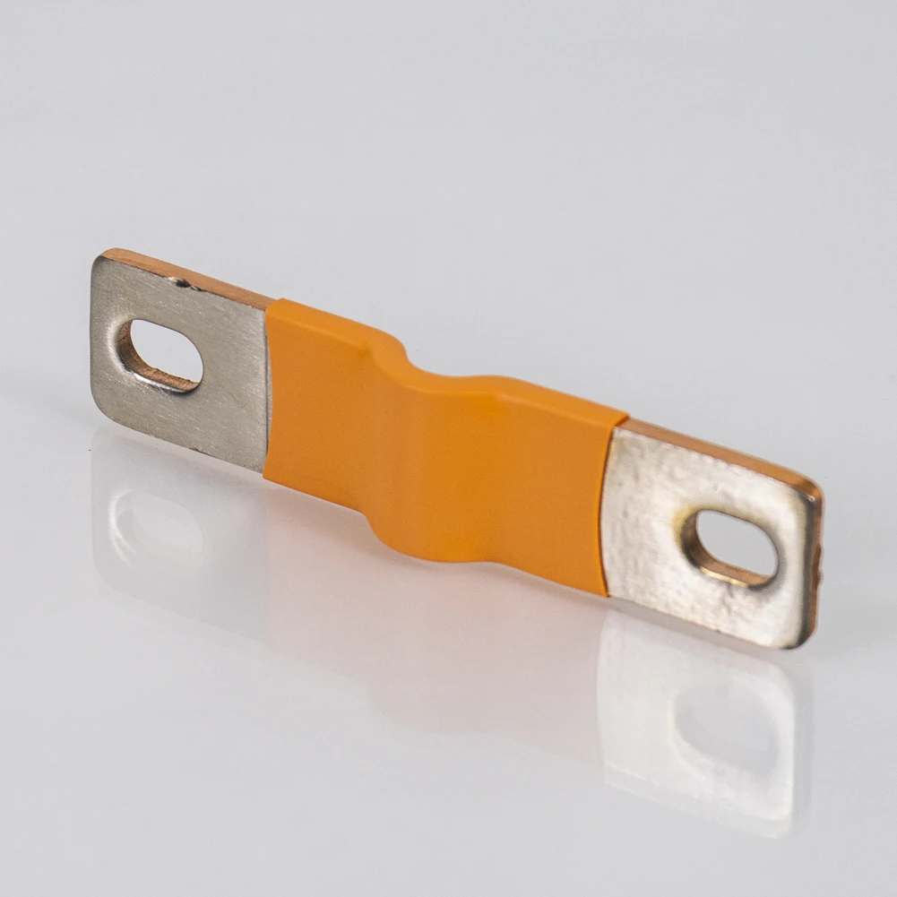 Lifepo4 Cell Copper Nickel-Plated Flexible Busbars Connector for 12V 24V 48V Prismatic Battery 200Ah 300Ah 100Ah Fast Delivery
