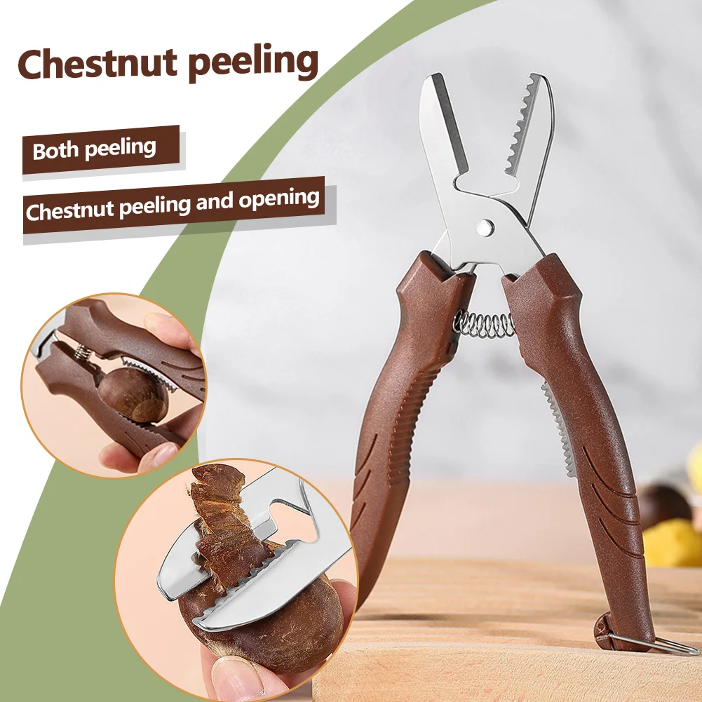 Ножницы для каштана резак оболочек из нержавеющей стали кухонные инструменты