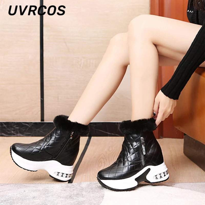 Winter Women Warm Sneakers Platform Snow Shoes 2022 Boots Female Causal for Zipper Ladies The New Listing