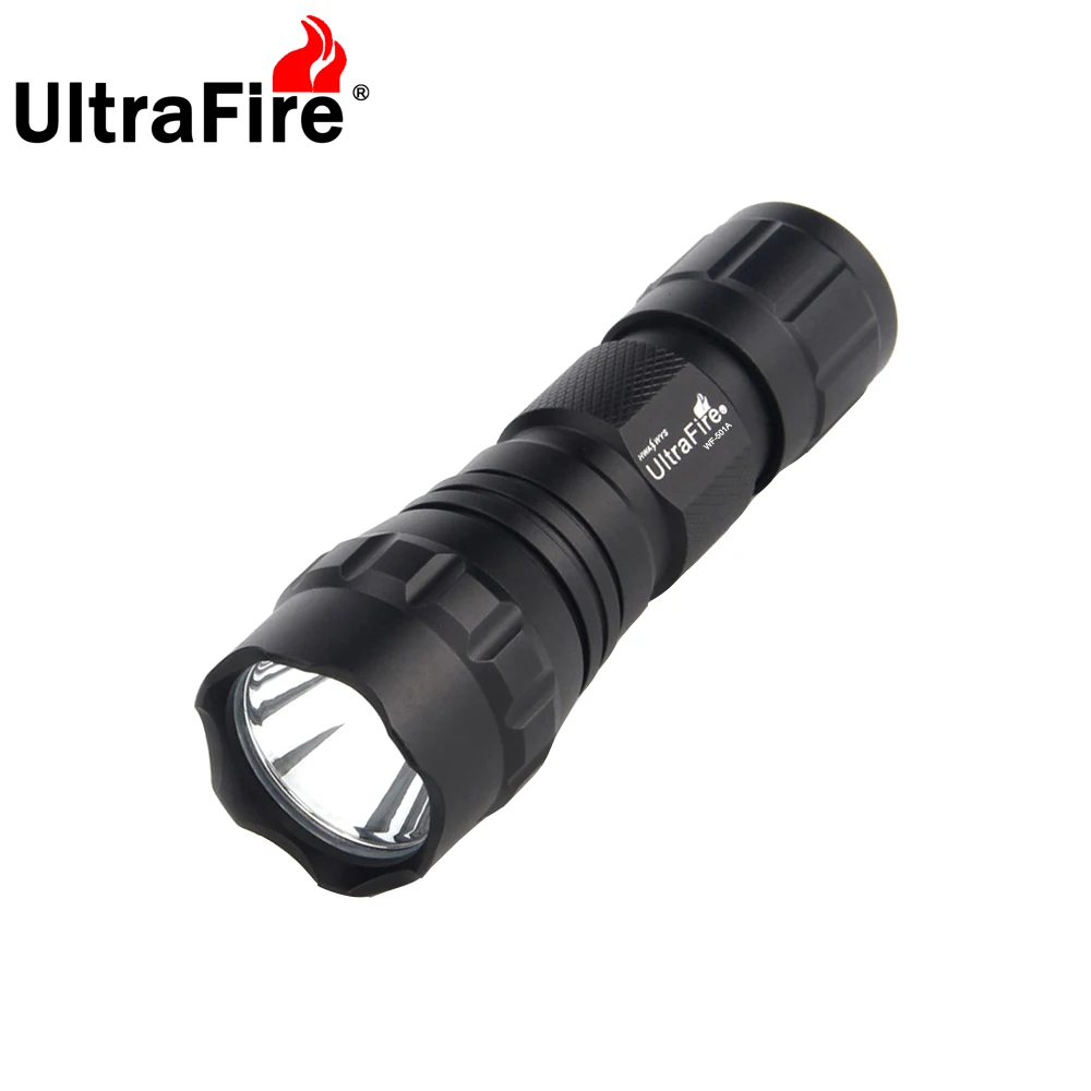 

UltraFire 501A LED Camping Flashlight Ultra Powerful Mini Portable Tactical Hiking EDC Torch Lantern Outdoor Fishing Light