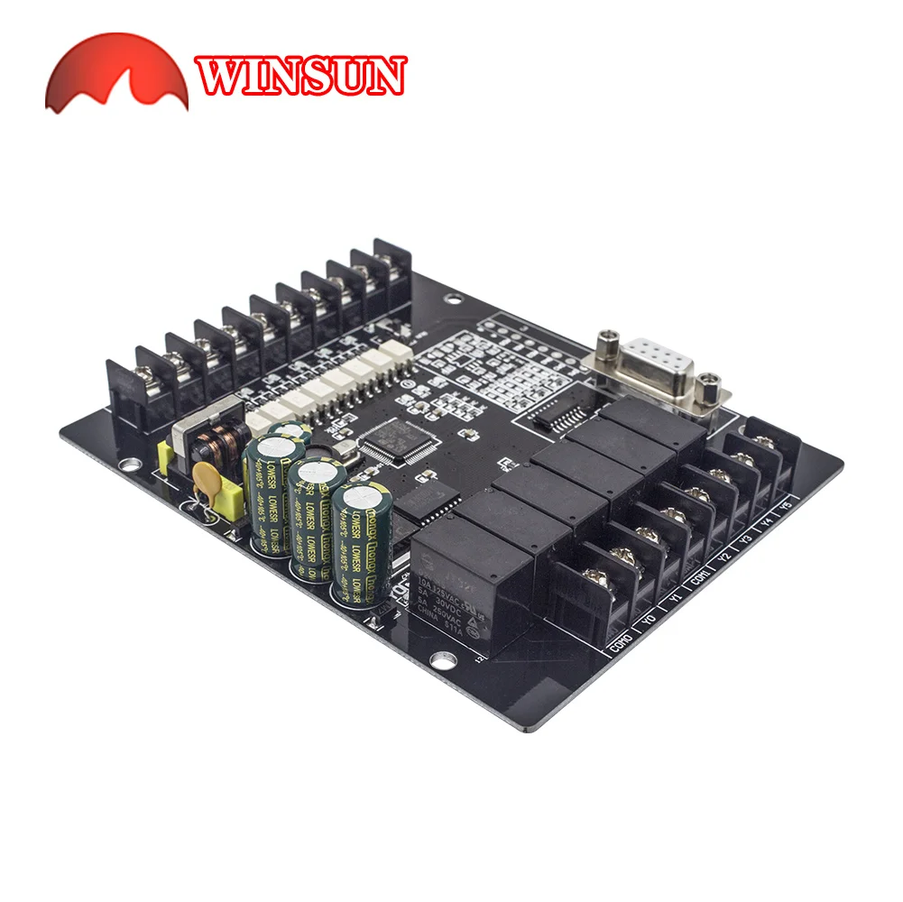 FX1N-14MR DC24V плата реле мощности 8 в 6 out аналоговый выход 2DA 0-10V Modbus включена - купить по