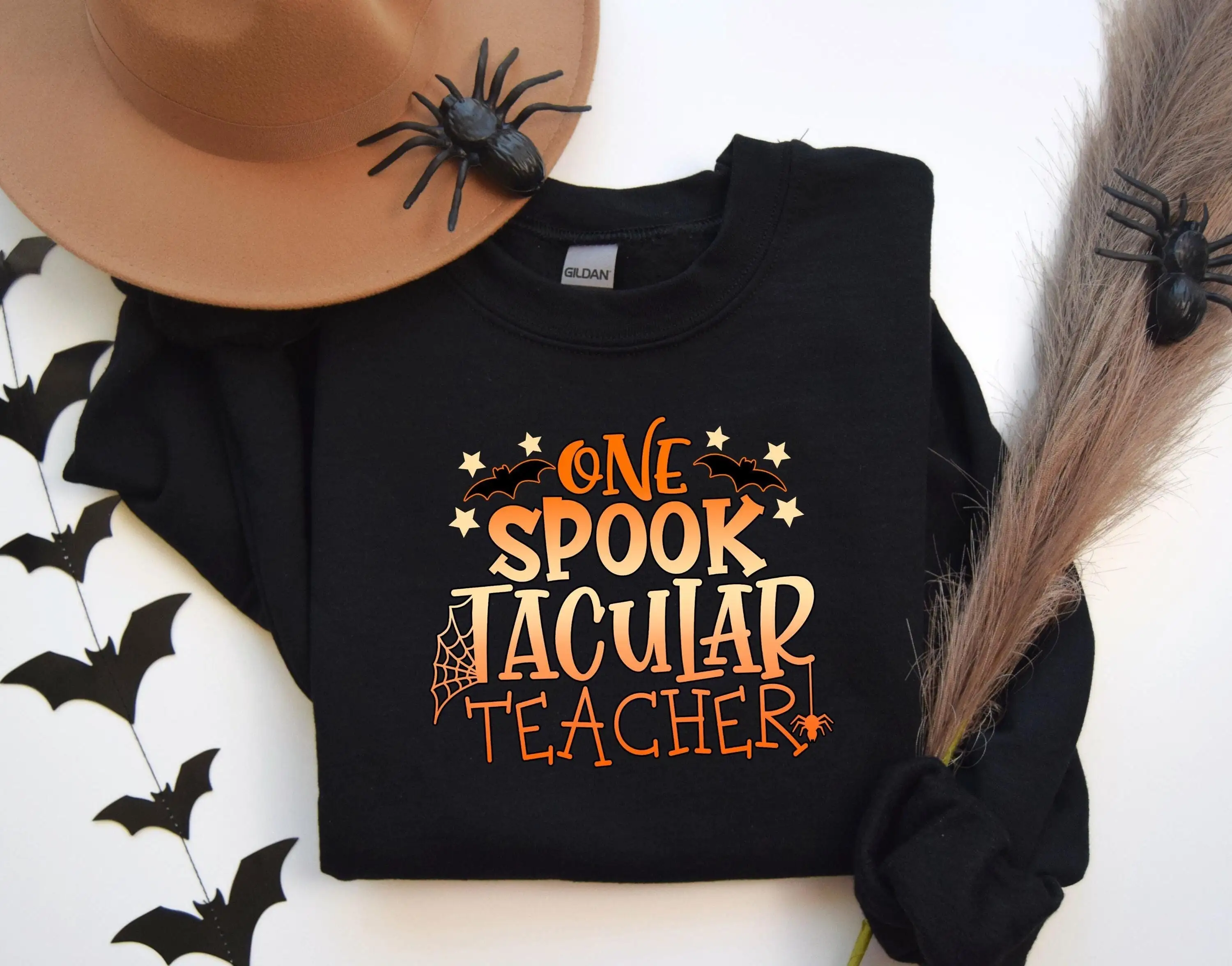 Футболка с тактическим учителем One Spook футболка Кошелек или учитель на Хэллоуин