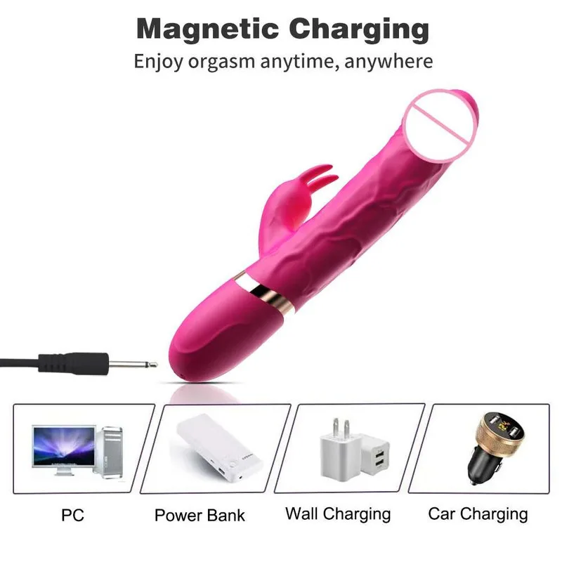 Женский вибратор для точки G секс-игрушки или женский секс-мастурбатор с кроликом