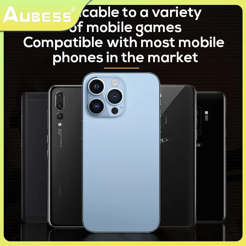 

Metal Sensitive Game Joysticks 6-finger Linkage Pubg Shooting Aiming Key Button Handle Shooter Mobile Phone Game Trigger Gamepad