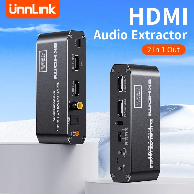Audio Extractor Switch 4K 60 Гц
