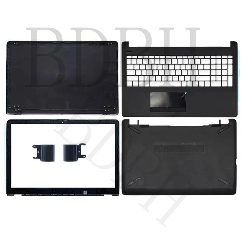 Фото Для ноутбуков HP 15-BS, 15-BW, 15-RA, 15-RB, 250 G6, 255 G6, TPN-C129 15.6 дюймов: Замена задней крышки ЖК-дисплея, передней рамки, петель, нижнего корпуса №1