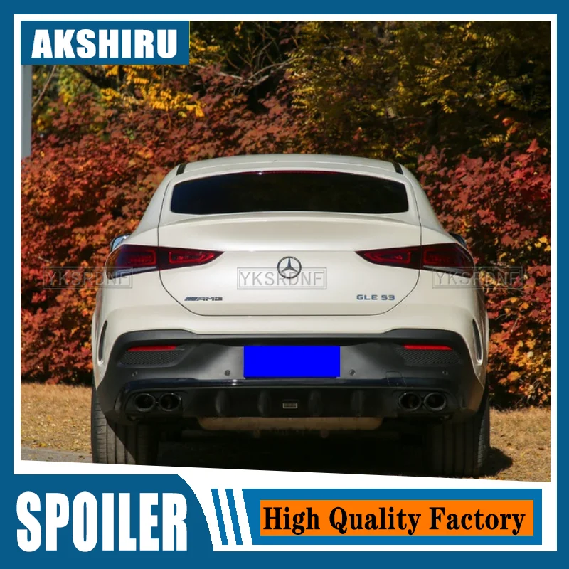 

Спойлер для заднего крыла для Mercedes GLE Coupe Class W167 C167 GLE350 450 500e 2020-2021, спойлер для багажника из АБС-пластика