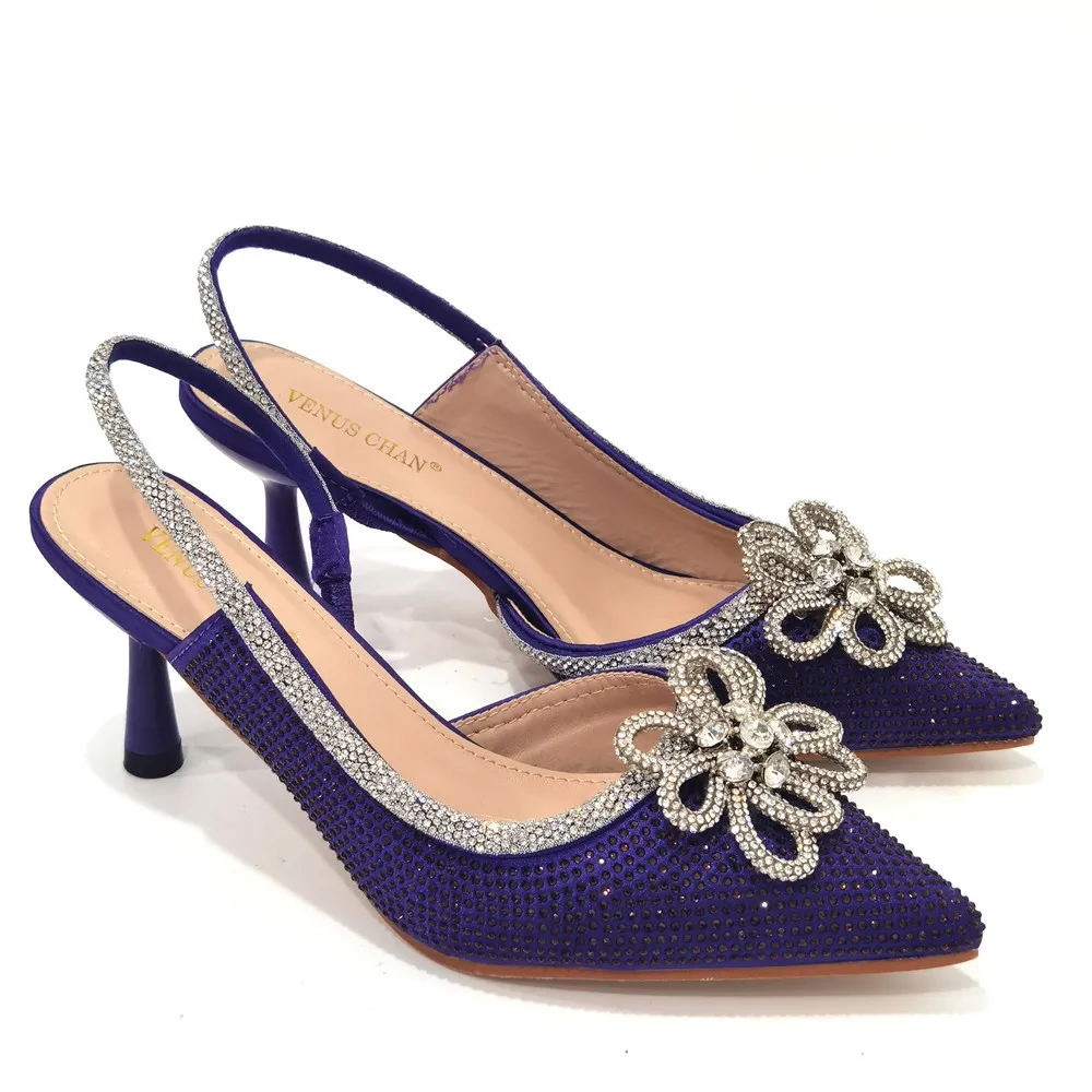 

2022 г., поступление, итальянские женские свадебные туфли, украшенные стразы, обувь для свадьбы, женские туфли большого размера 42, вечерние туф...