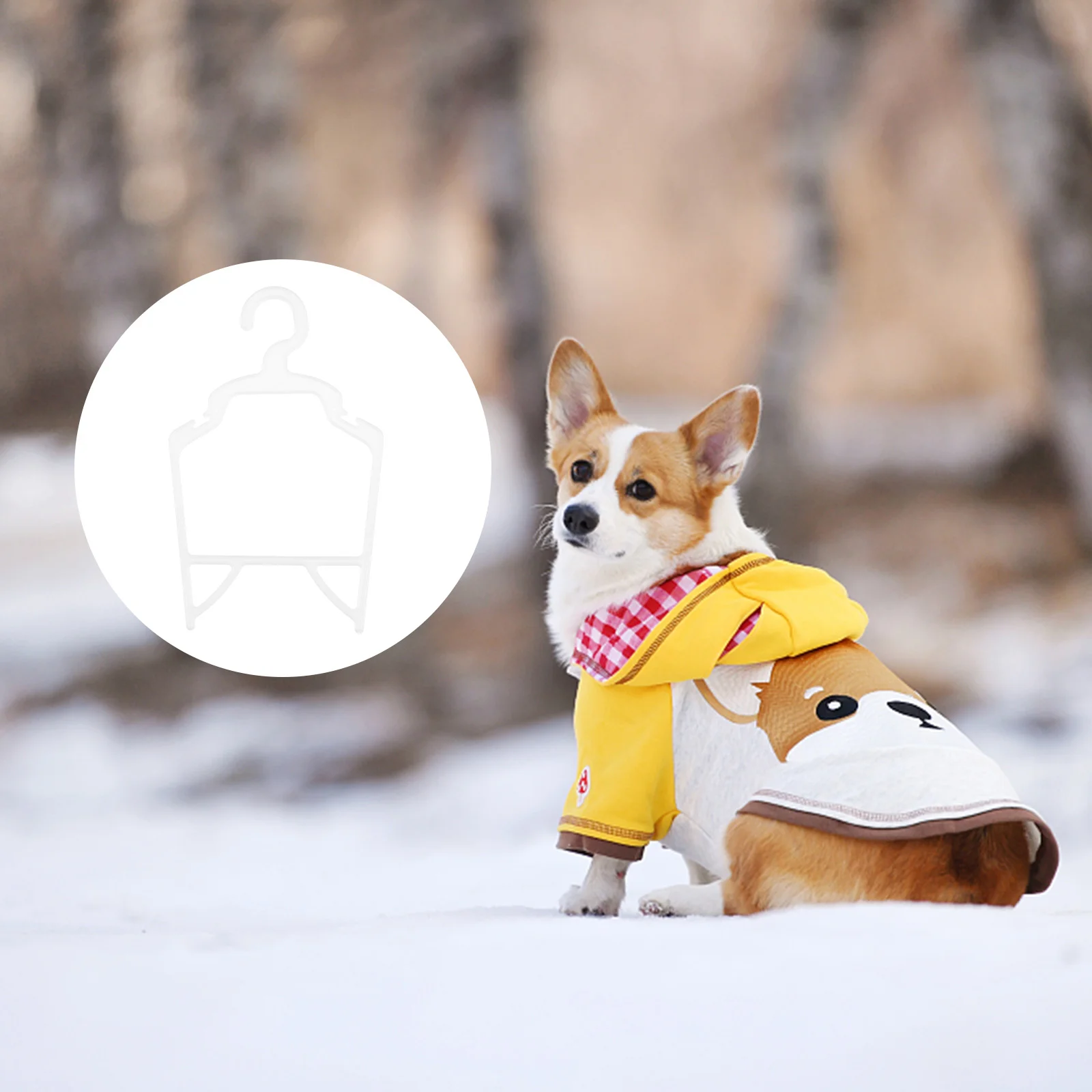 

Pet Supplies Dog Cloth Hangers Cat Clothes Organizer Clothing Hanging Rack Holders