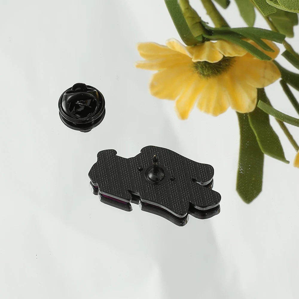 Классический жесткий эмалевый значок в виде мультяшного аниме Джоджо с