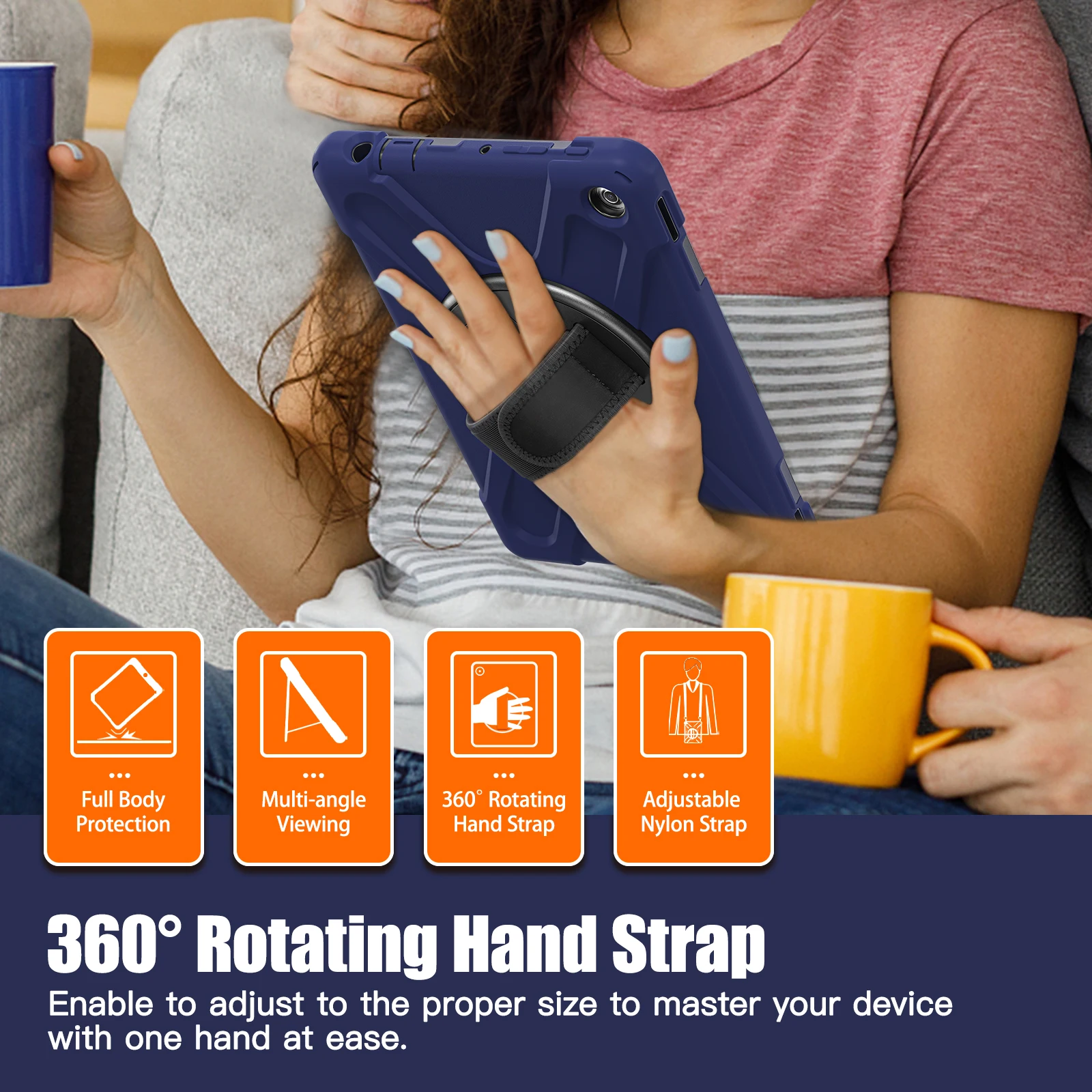 Для Amazon Fire HD10 2023 бронированный чехол 13-го поколения для планшета детский