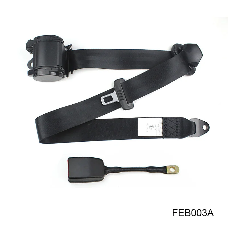 

Universal Retractable Seat Belt FEB003A Three Point Car Automatically Locking Seat Belt Safety Belt
