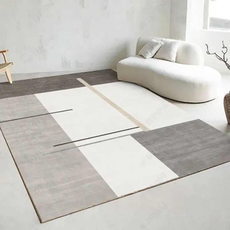 

Light Luxury Living Room Carpet Home Decoration Bedroom Large Rugs Sofa Coffee Table Rug Non-slip Dirt-resistant Porch Door Mat