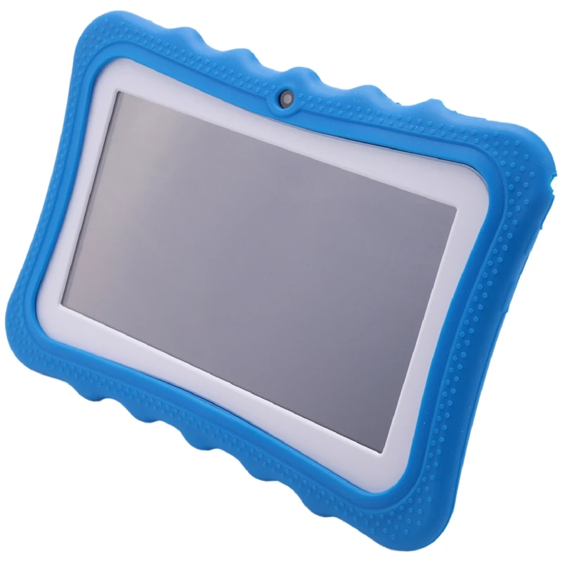 

Tablet For Kids, 7Inch HD Display With Kid-Proof Silicone Case (Quad Core 8GB Wifi, Bluetooth, Front & Rear Cam)EU Plug