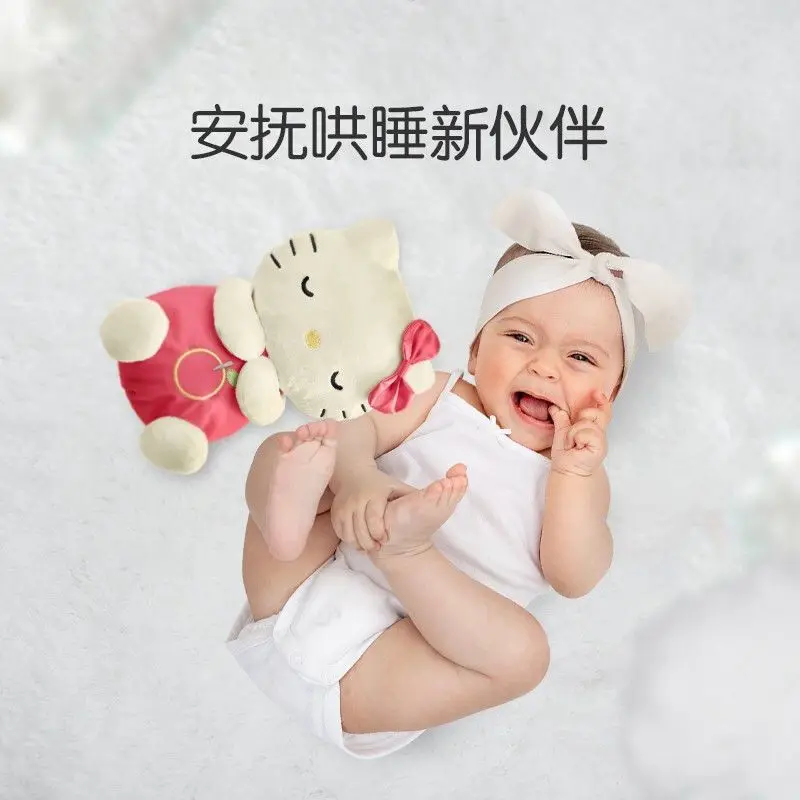 Новый Sanrio Hello Kitty Baby Sleep Companion Sound успокаивающая музыка милая игрушка с подушкой