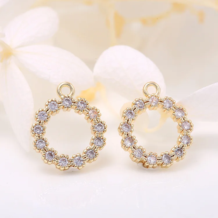 Материалы для изготовления украшений позолоченные медные металлические