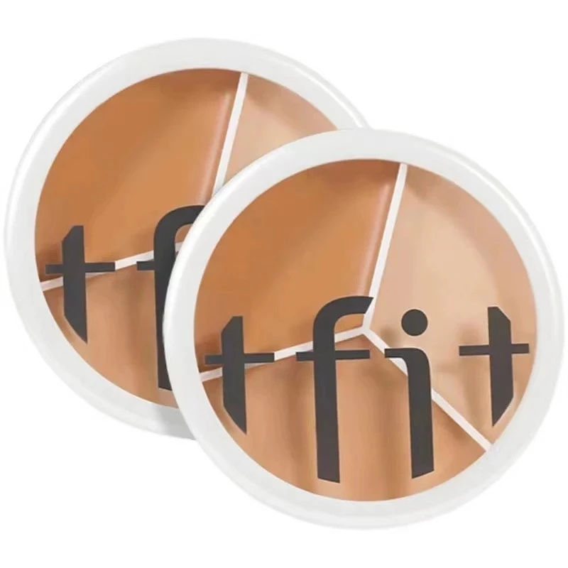 

3 Color Concealer Palette Set Professional Setting Powder Contour Face Spot Conceal Dark Circle Correcting TFIT Makeup Cosmetics