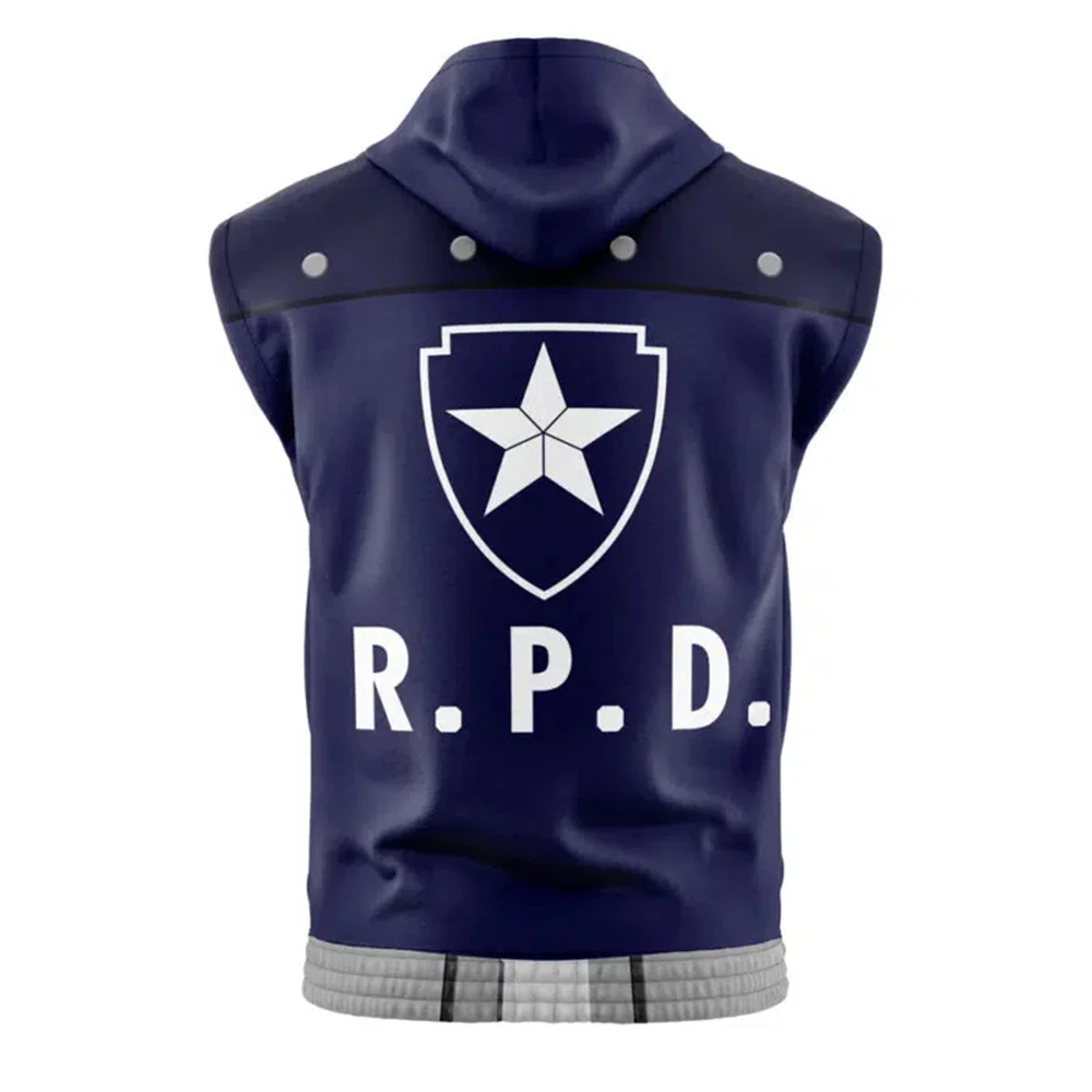 UBCS Resident Evil толстовка без рукавов для мужчин и женщин жилет с капюшоном детей 2025