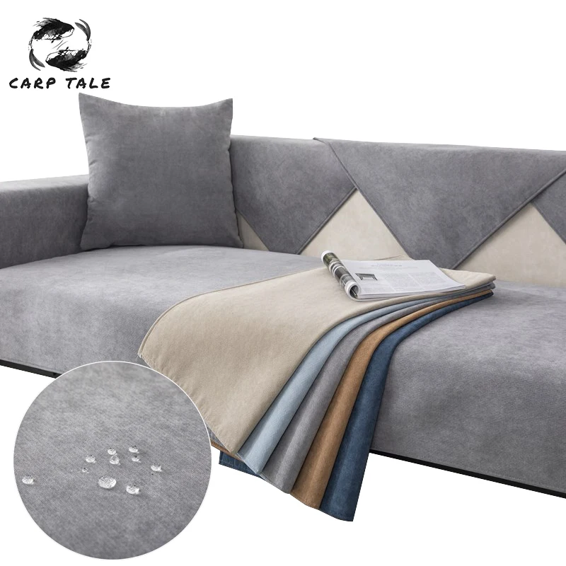 

Sofa Cover Waterproof Pet Dog Kids Mat Protector Non-slip Couch Slipcover Four Season Universal Sofa Covers for living room