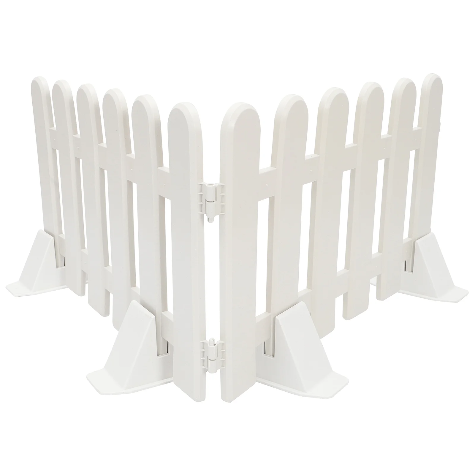 

Fence Lawn Edging Garden Courtyard Decorative Christmas Tree Picket Miniature Interlocking Flower Kindergarten Edgings Guard