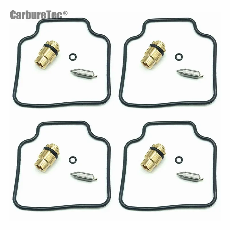 4X для Suzuki GSX1100F Katana 1988 1989 1990 1991-1994 GSX 1100 F Ремкомплект карбюратора CARB Поплавковое игольчатое уплотнительное кольцо седла клапана (art.: 3920cbfcbc37e) - 3920cbfcbc37e