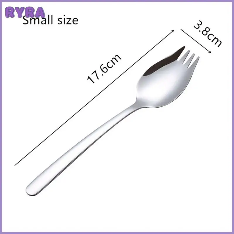 

Multi-function Coffee Spoon 304 Stainless Steel Seasoning Spoon Multifunctional Economic Fruit Fork Spoon Spoon Measuring Spoon