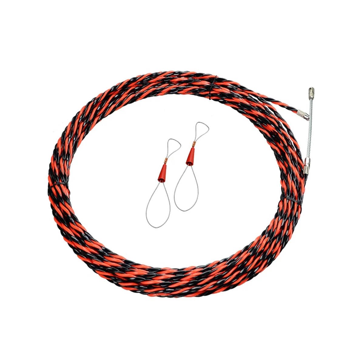 

Electrical Threader Lead Tool 25M Cable Wire Guide Three-Strand Wall Threader Cable Stringer with Two Tighteners