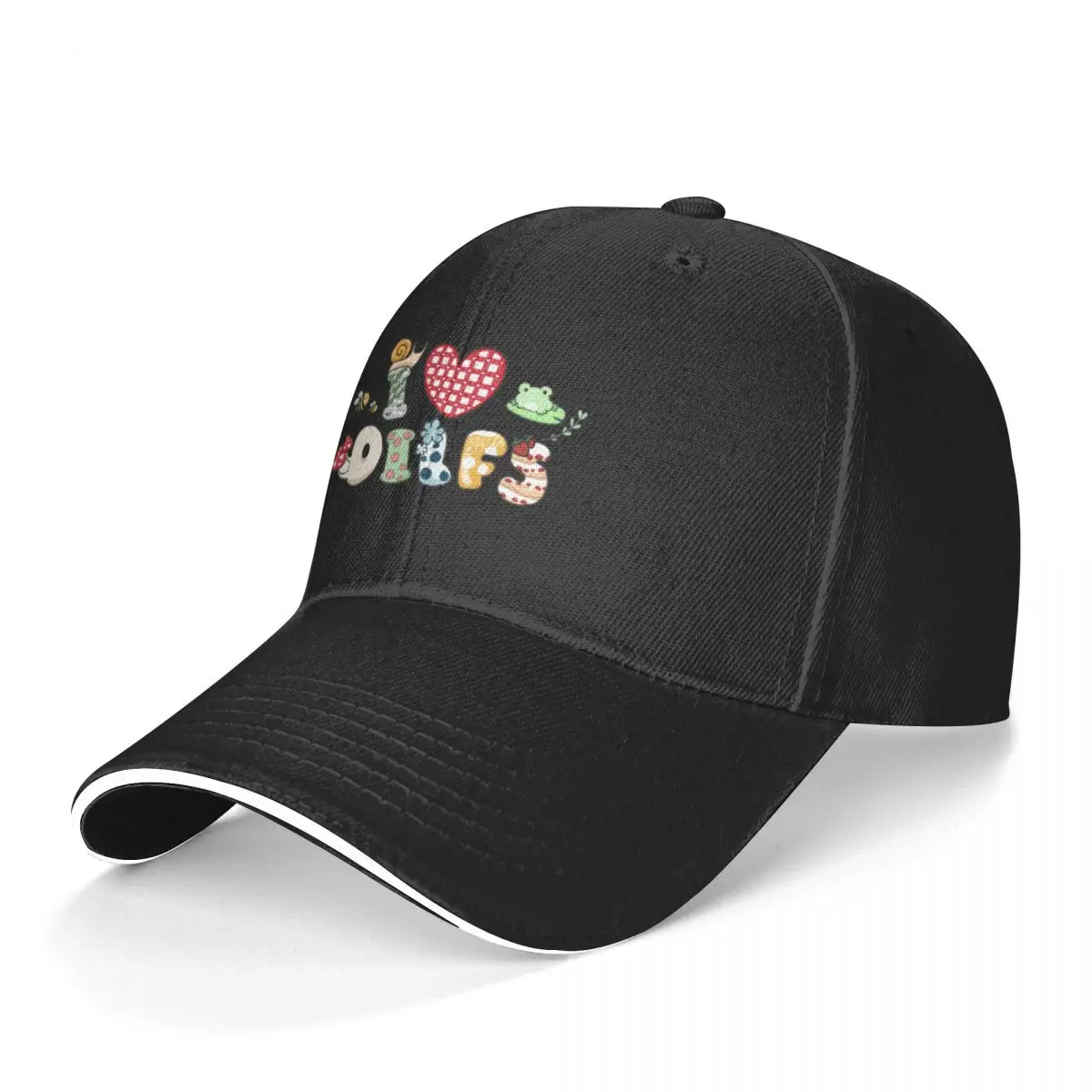 

Cottagecore I Love Hot Dads Dilfs Baseball Cap Dilfs Retro Trucker Hat Summer Unisex Skate Printed Baseball Caps