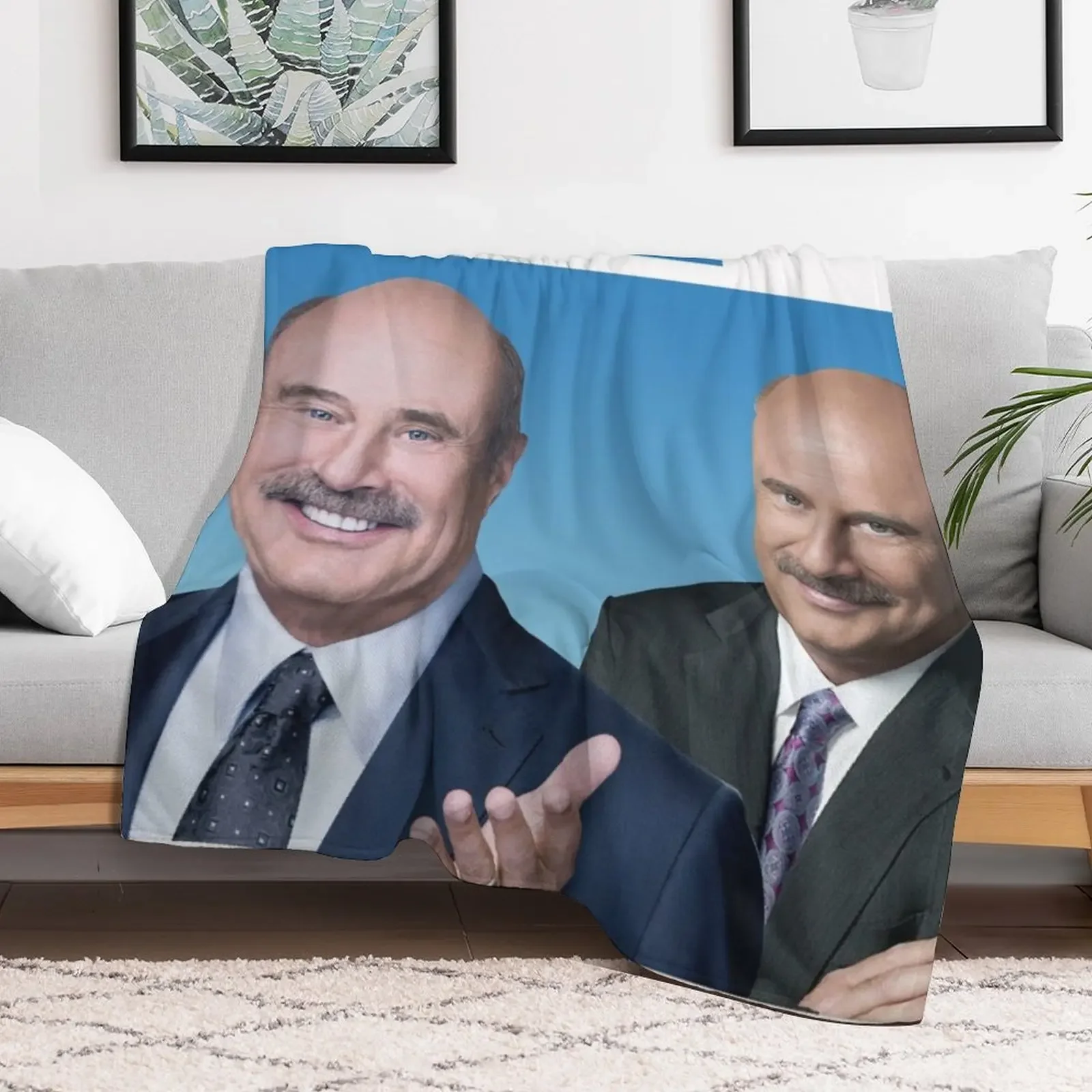 Пушистое одеяло Dr. Phil