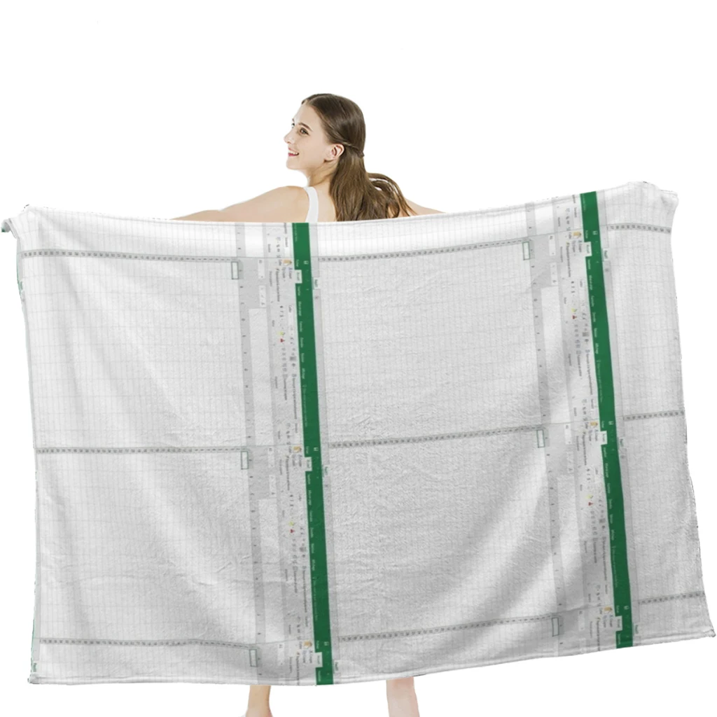 

Excel spreadsheet Throw Soft Velvet Blanket Lightweight Bed Blanket Home Decor Fleece Blanket