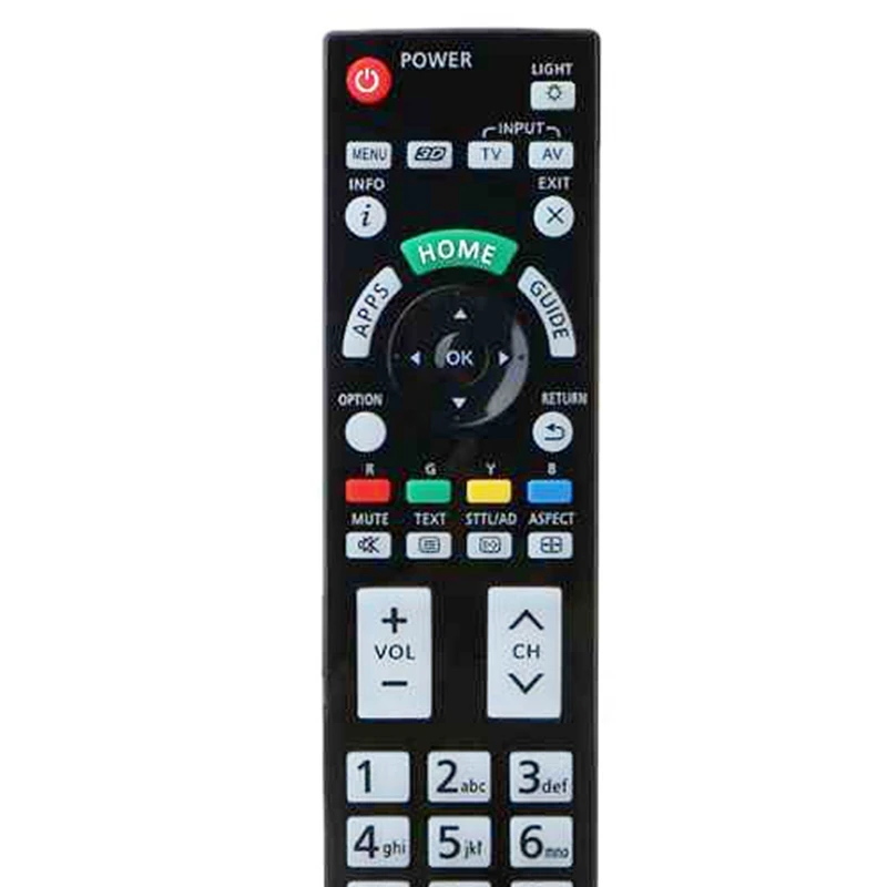 Новый сменный пульт дистанционного управления для Panasonic N2QAYB 000936 Светодиодный